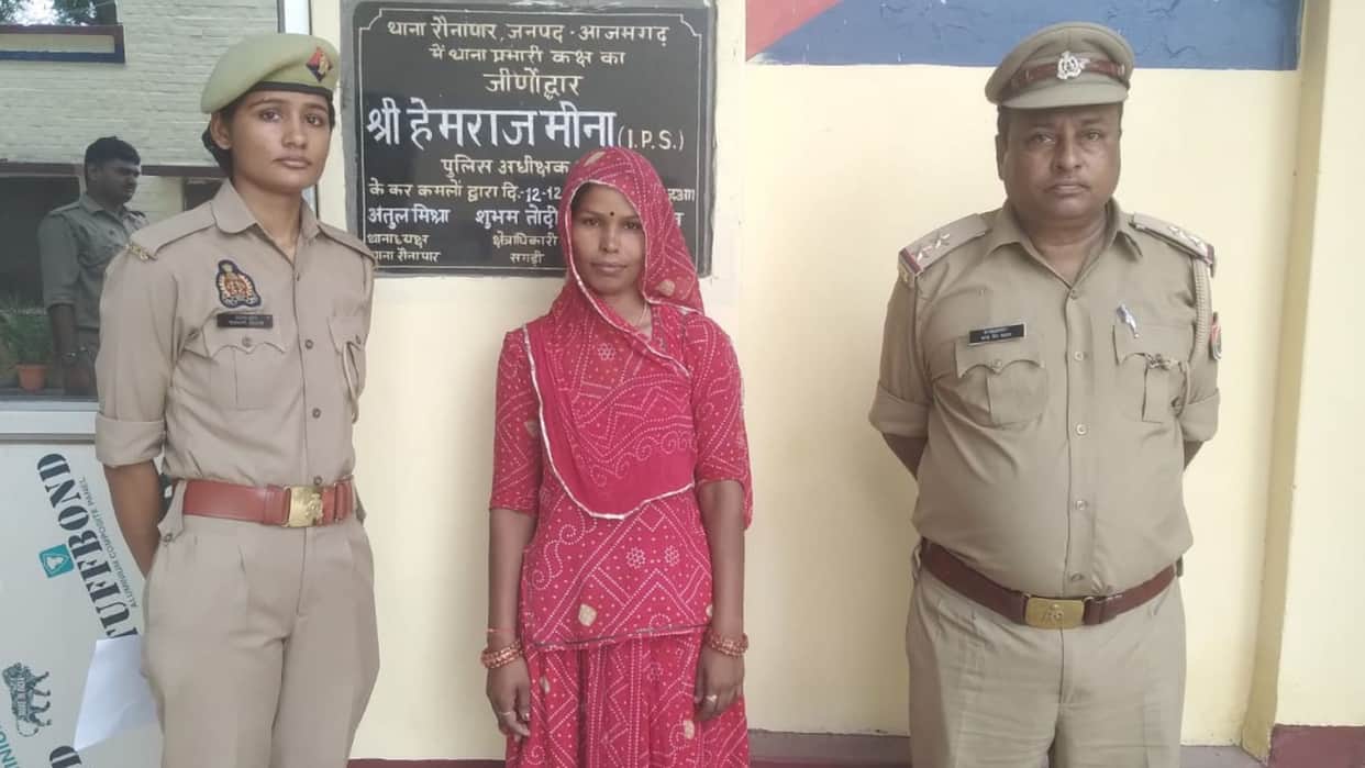 Azamgarh Woman arrested for trafficking selling minor in Rajasthan case dates back 20 months