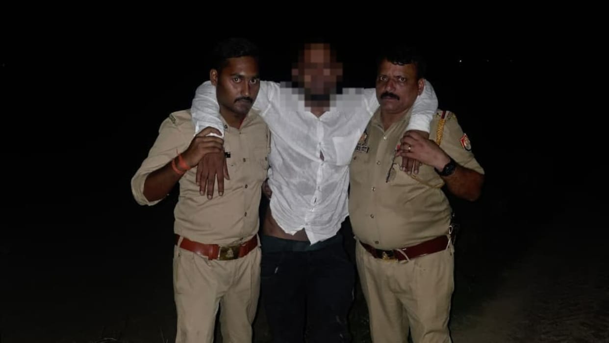 Police encounter Accused cattle smuggler from Deoria arrested in Jaunpur
