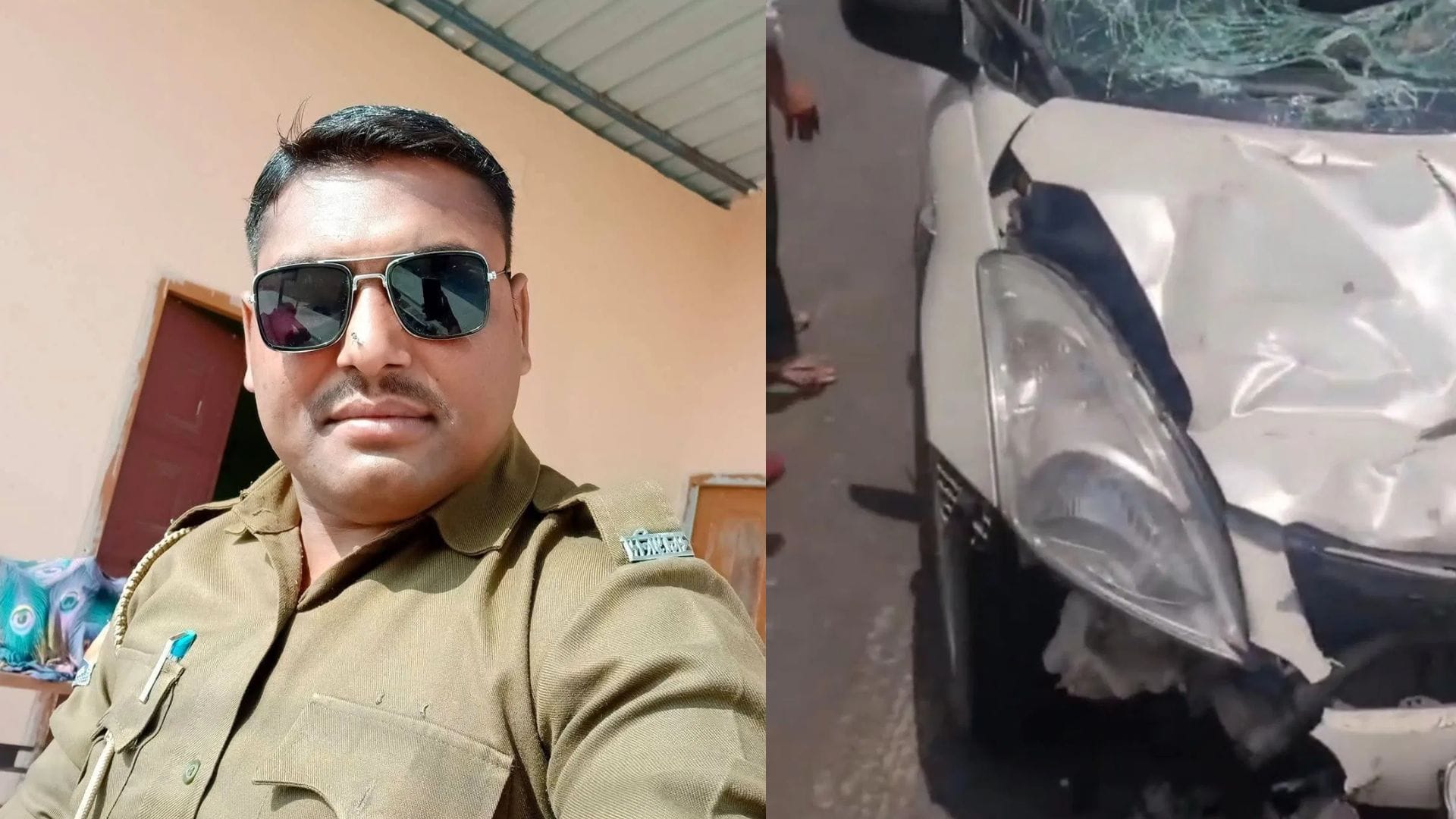 कार की टक्कर से पुलिस कांस्टेबल की मौत हुई