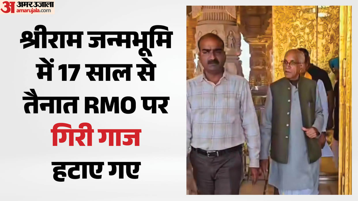 Ayodhya: RMO Arjun Dev, who was responsible for monitoring the 1,600 cameras, removed