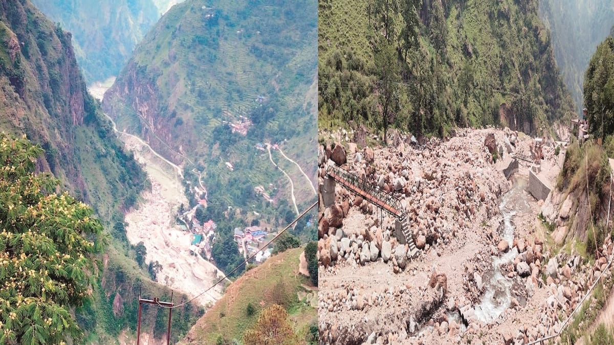 ग्राउंड रिपोर्ट: आपदा के दो साल बाद भी समेज खड्ड किनारे रहने को मजबूर बुजुर्ग राम लाल और बिमला