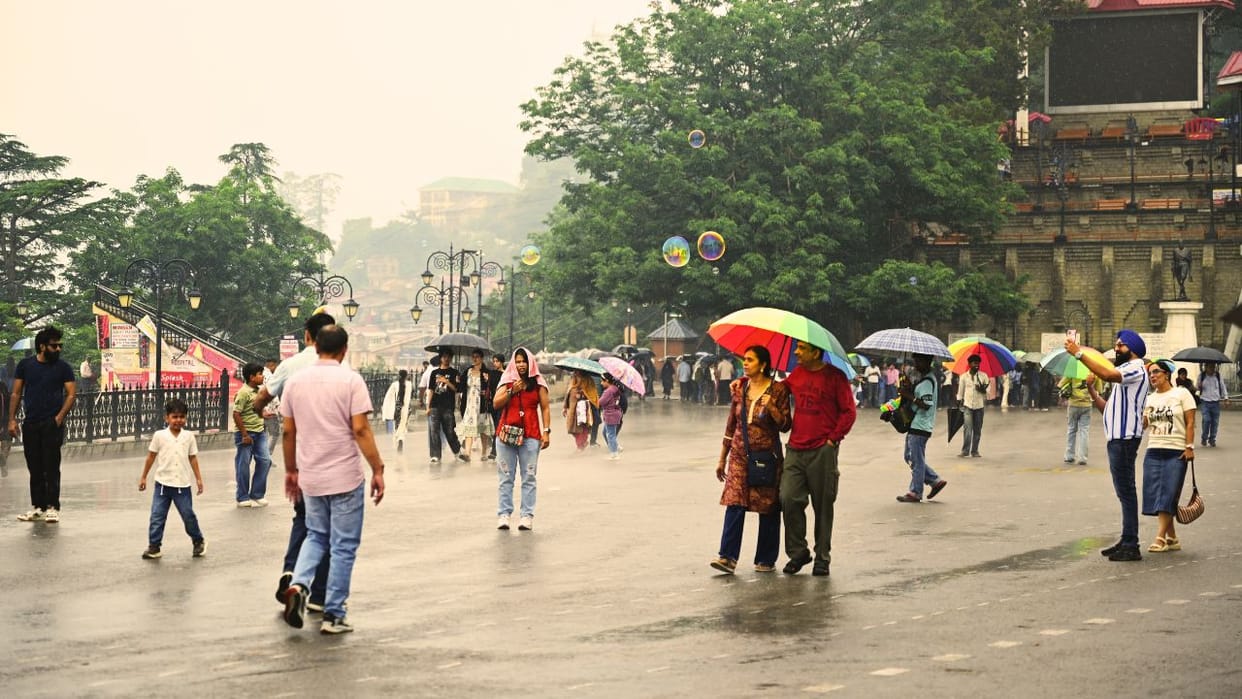 himachal monsoon likely within a week heavy rain yellow alert