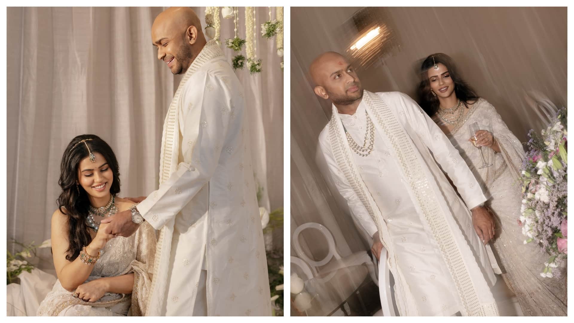 Kannada actor Sharmiela Mandre engaged to Tamil producer Sudhan Sundaram See Pics