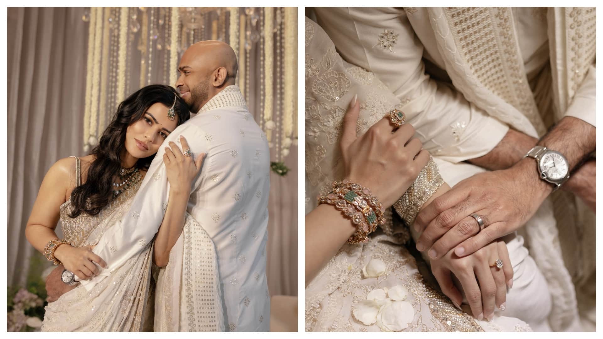 Kannada actor Sharmiela Mandre engaged to Tamil producer Sudhan Sundaram See Pics