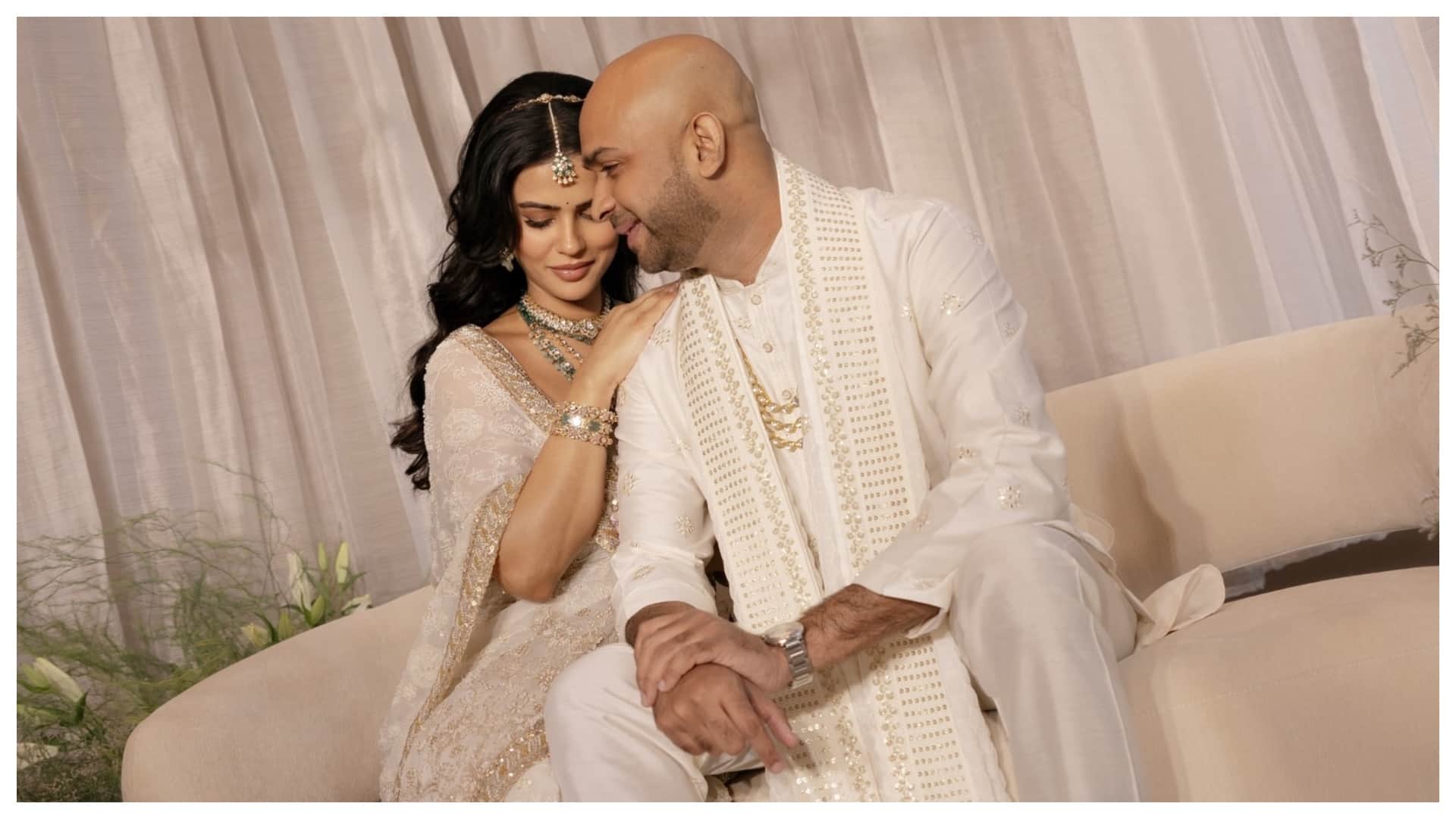 Kannada actor Sharmiela Mandre engaged to Tamil producer Sudhan Sundaram See Pics