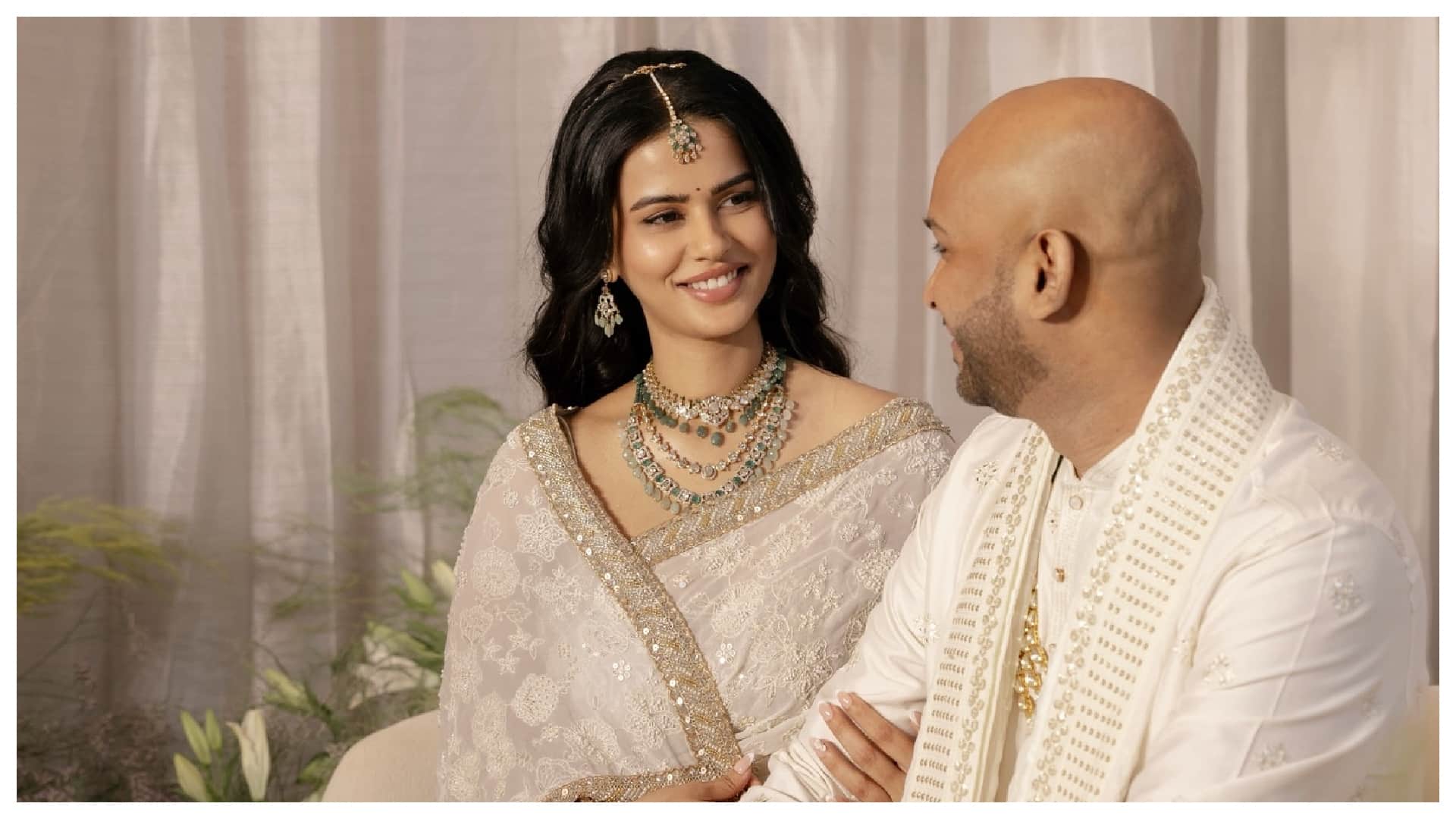 Kannada actor Sharmiela Mandre engaged to Tamil producer Sudhan Sundaram See Pics