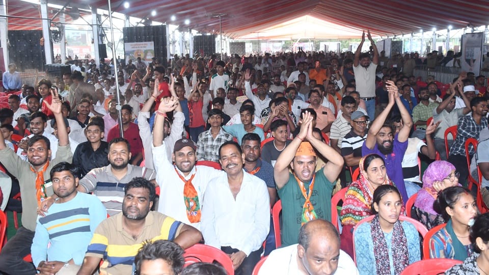 CM Yogi in Moradabad: 'SP's bicycle is punctured; Linepar renamed Daudayal Khanna Nagar