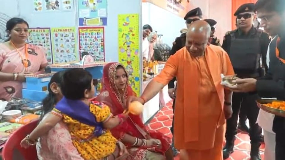 cm Yogi Moradabad visit: Inaugurated and laid the foundation stones for projects worth ₹365.50 crore.