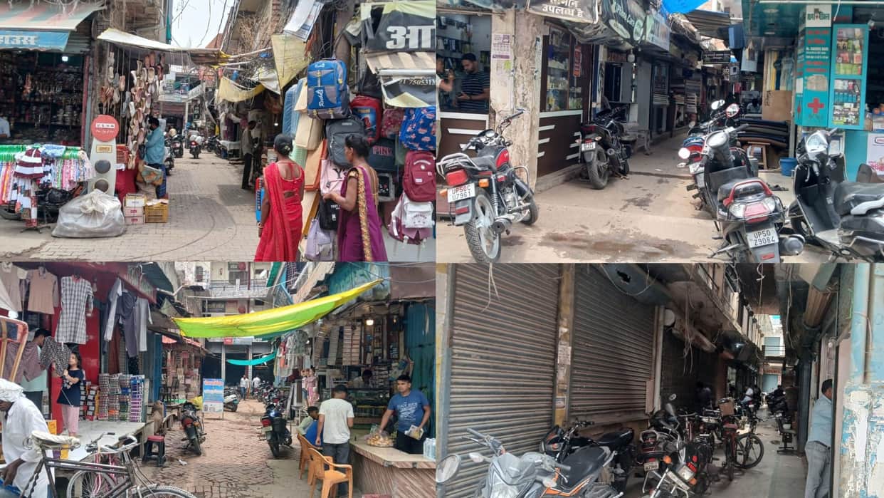old city of Azamgarh fire leaves no room to flee on foot through two-foot-wide lanes