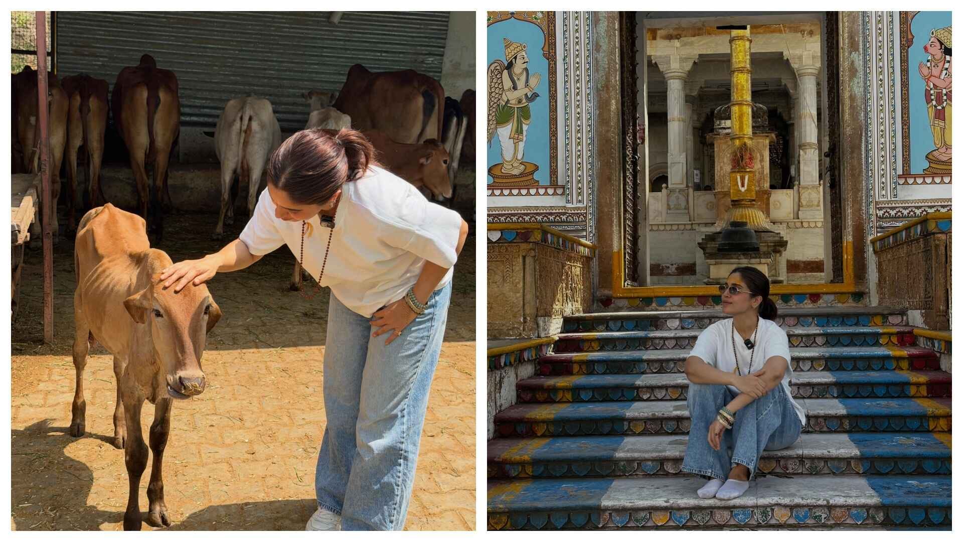 Bhumi Pednekar shares emotional journey through Pushkar sacred temples and ghats
