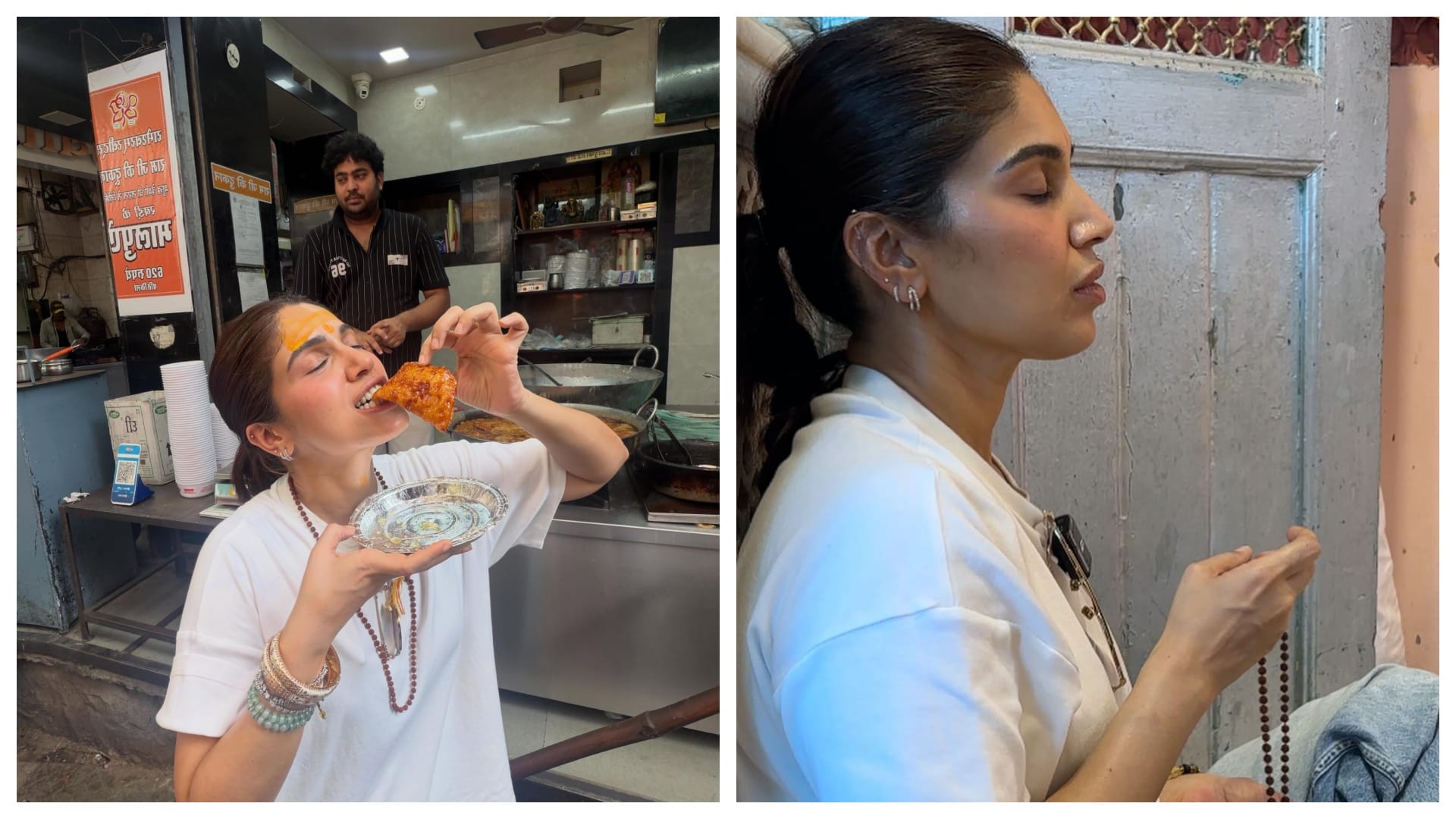 Bhumi Pednekar shares emotional journey through Pushkar sacred temples and ghats