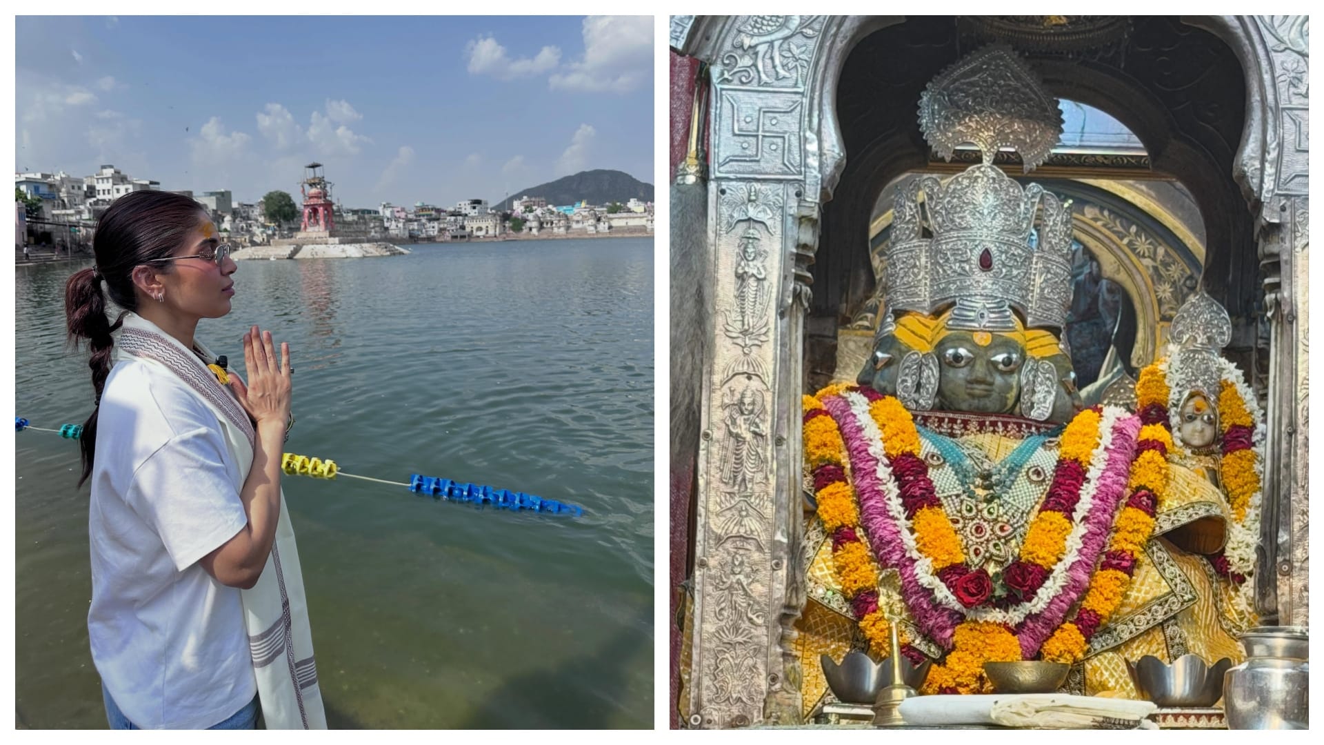 Bhumi Pednekar shares emotional journey through Pushkar sacred temples and ghats