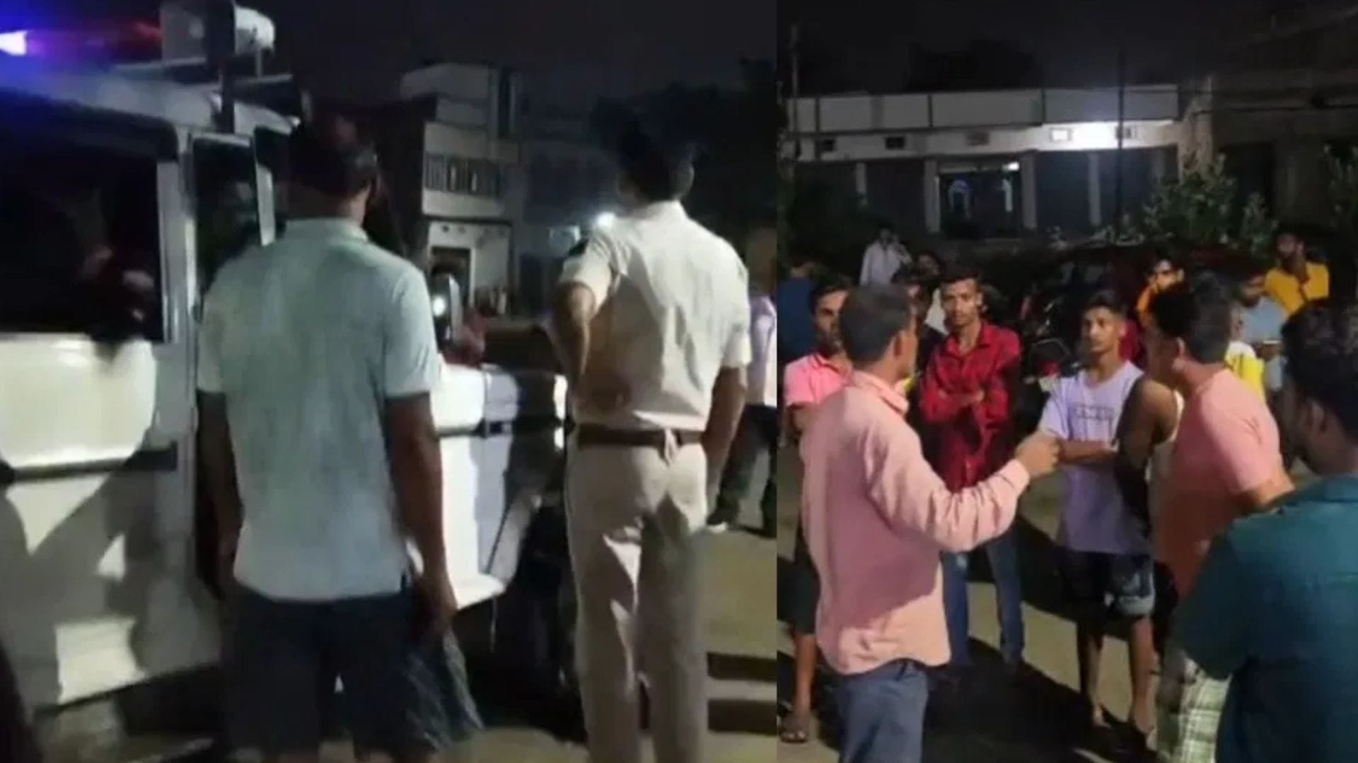 बारात के दौरान तीन युवकों की लगी गोली