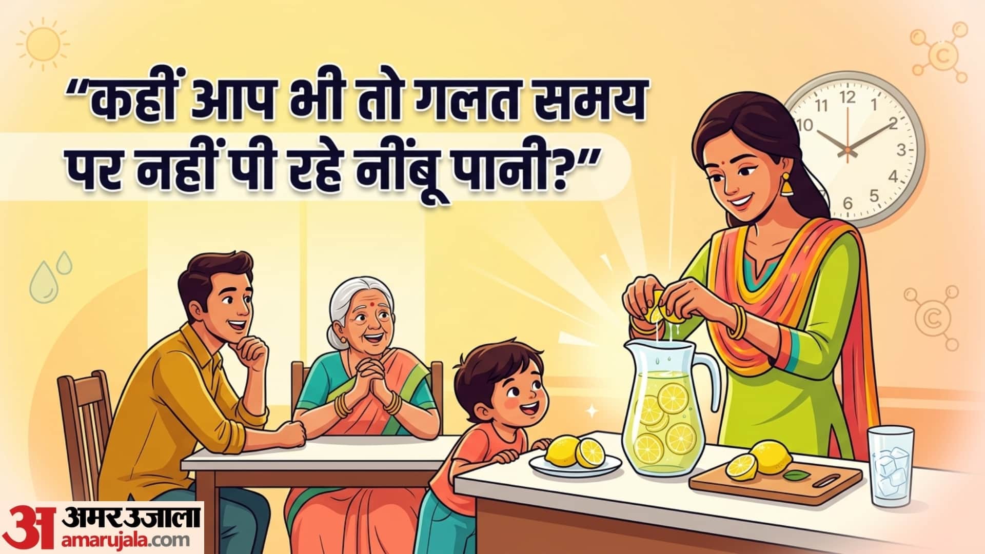 गर्मी में नींबू पानी पीने का सही समय क्या है?