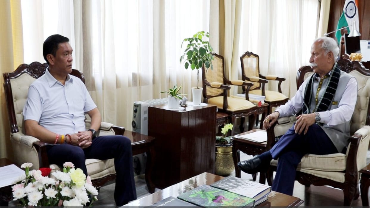 CM and Governor hold meeting flood situation in Arunachal emphasize intensifying relief and rescue operations
