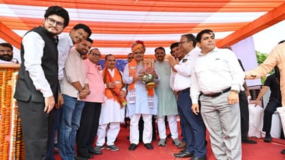 Rajasthan News: CM Bhajan Lal Sharma Receives Grand Welcome in Jaipur After Yamuna Water Agreement