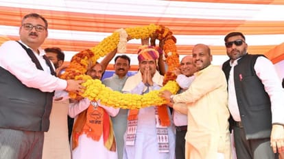 Rajasthan News: CM Bhajan Lal Sharma Receives Grand Welcome in Jaipur After Yamuna Water Agreement