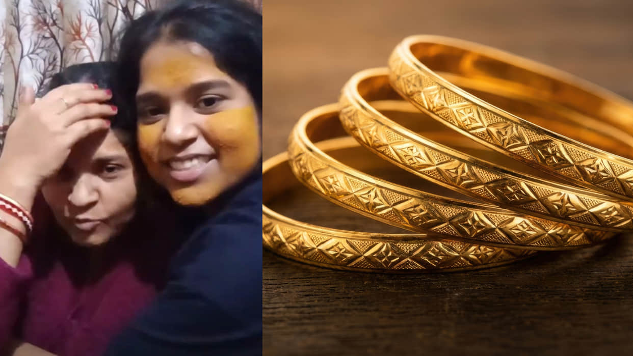Mother pawned gold bangles for daughter education she got flipkart job emotional video goes viral