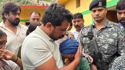 Nagina MP Chandrashekhar Azad visited Deval Uttarakhand  and meets Ketan family
