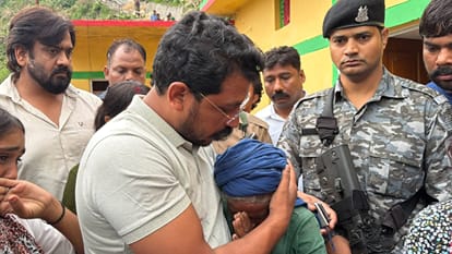 Nagina MP Chandrashekhar Azad visited Deval Uttarakhand  and meets Ketan family