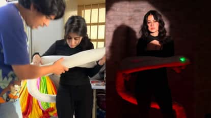 Uorfi Javed dedicated her new outfit to ekta kapoor and Naagin show actress shares Video On Social Media