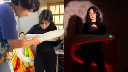 Uorfi Javed dedicated her new outfit to ekta kapoor and Naagin show actress shares Video On Social Media