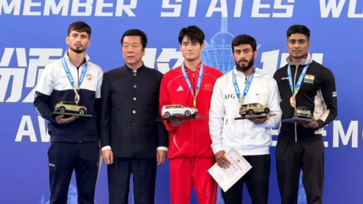 Kashi Suraj wins bronze by defeating China on its home turf will now train for Asian Games in Beijing