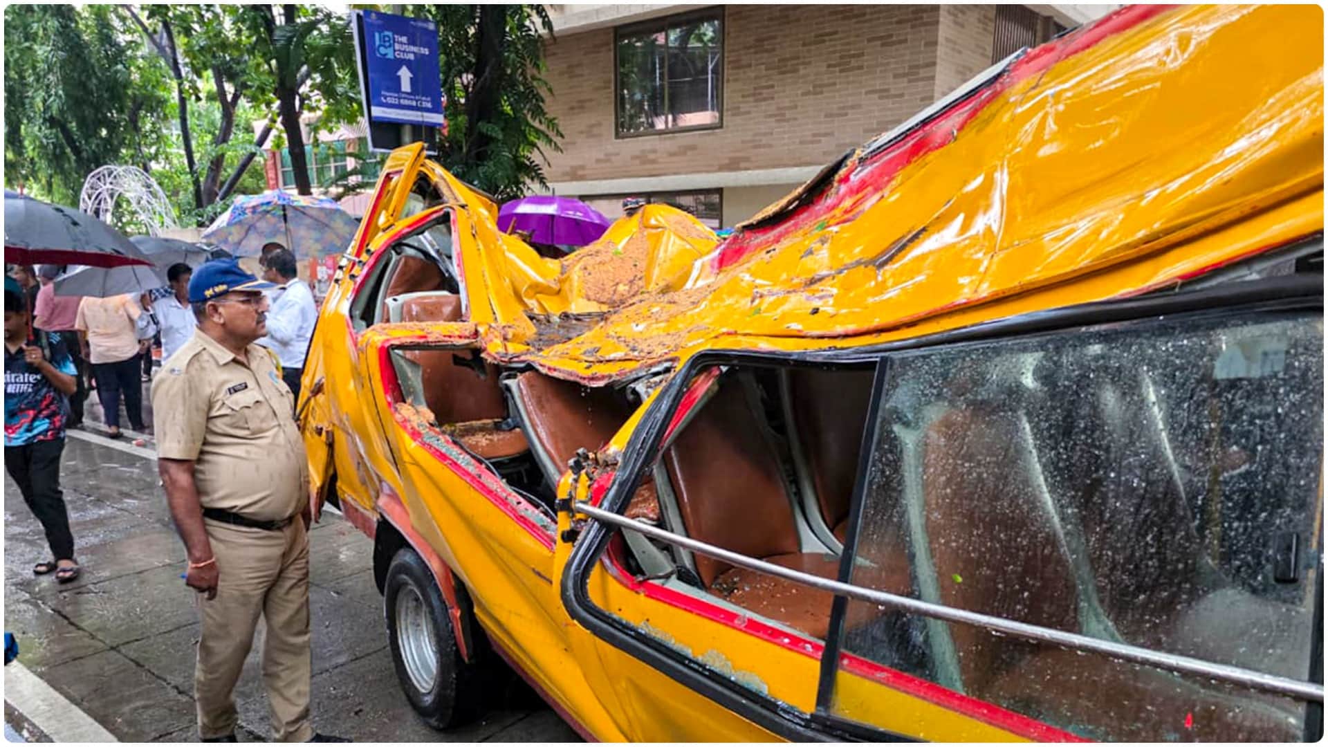 MH- student killed, many injured as peepal tree falls on school bus in Mumbai amid rains