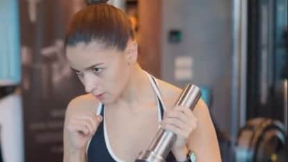 Alia Bhatt share workout video ahead of alpha release celebs like it