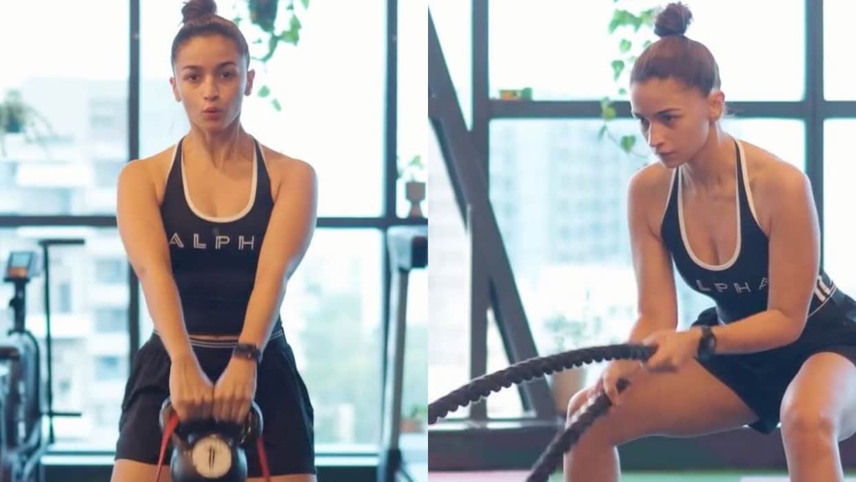 Alia Bhatt share workout video ahead of alpha release celebs like it