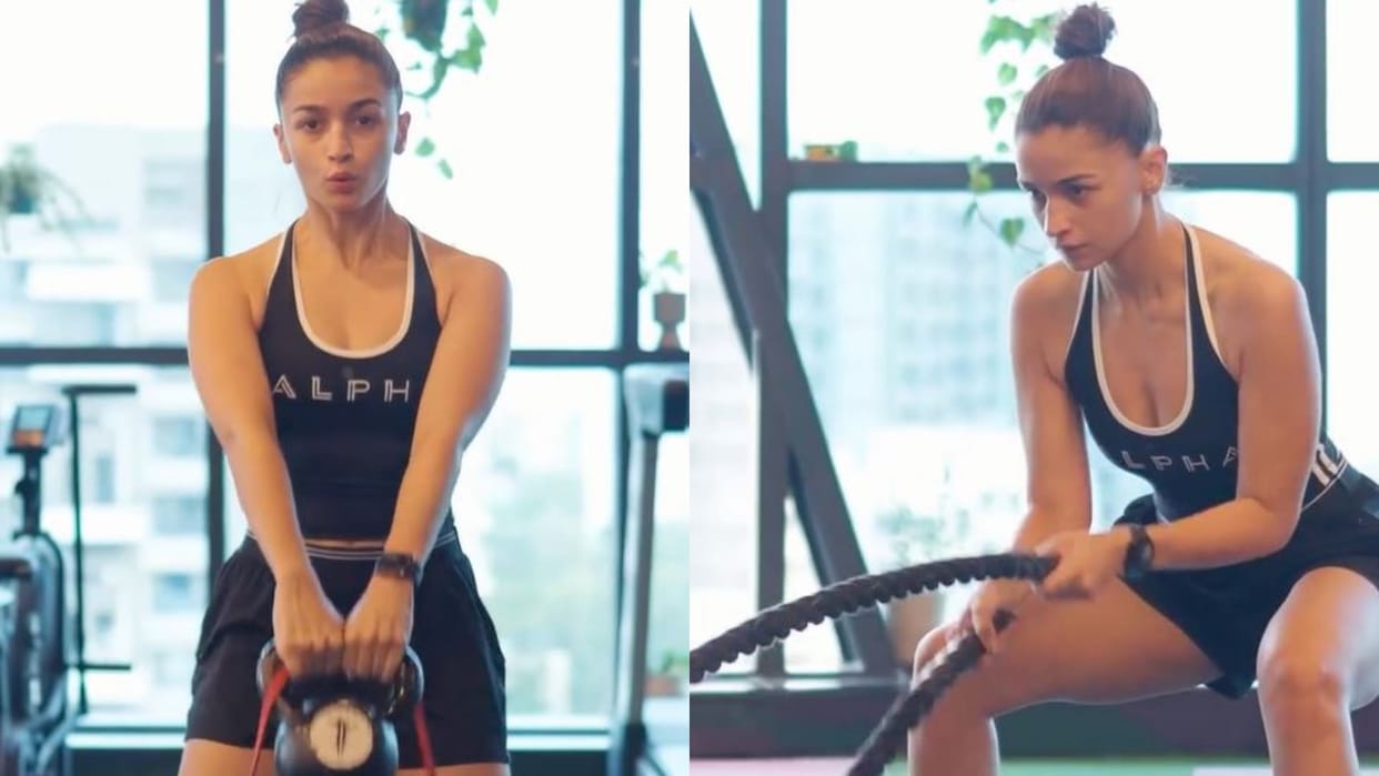 Alia Bhatt share workout video ahead of alpha release celebs like it