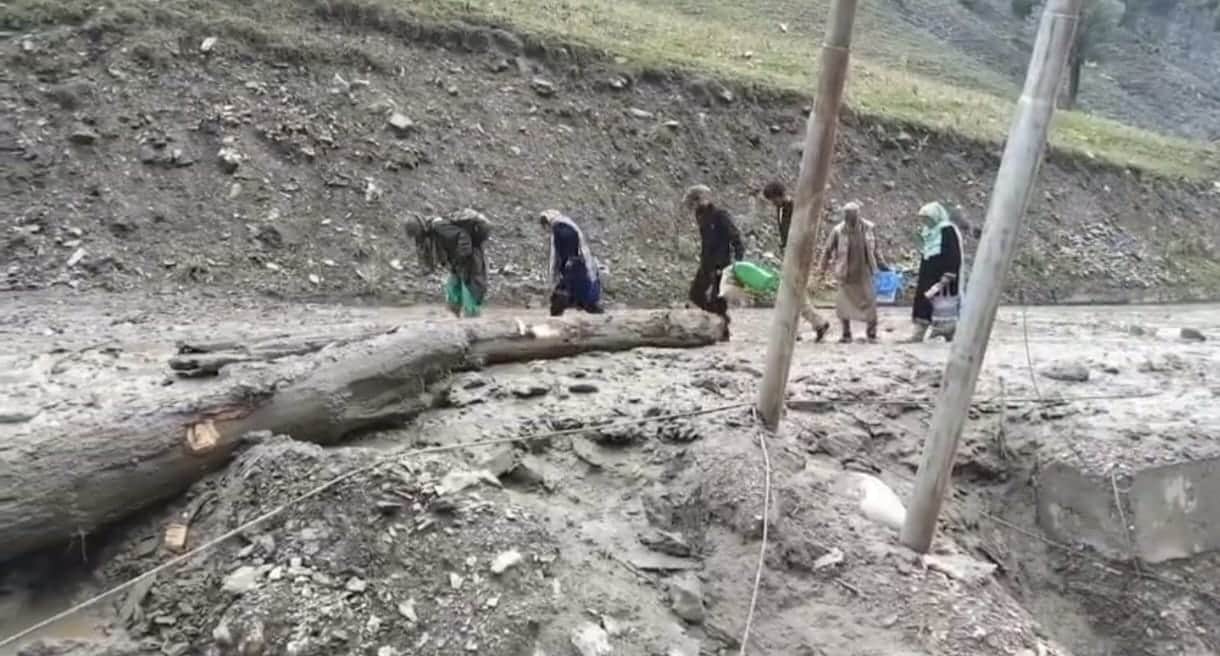 Cloudburst Triggers Flash Flood in Gurez's Tulail Valley, Damages Key Road