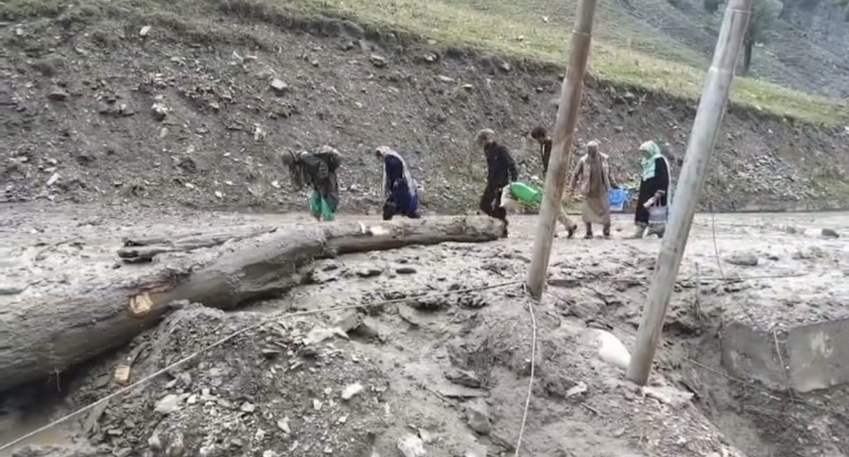 Cloudburst Triggers Flash Flood in Gurez's Tulail Valley, Damages Key Road