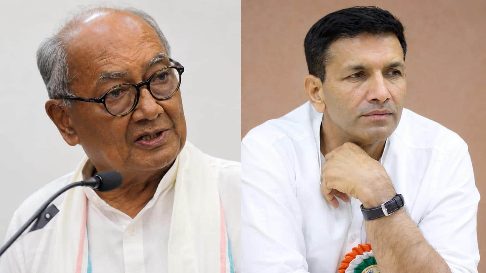 दिग्विजय सिंह और जीतू पटवारी