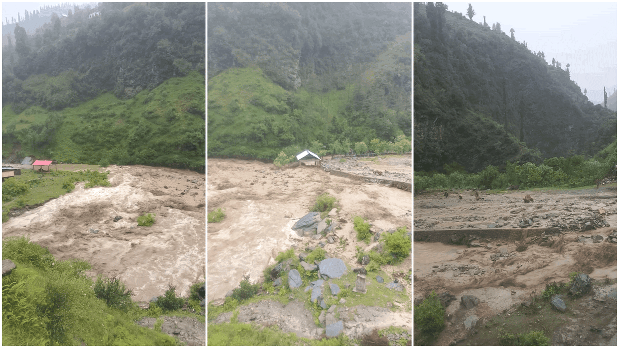 Jammu and Kashmir: Heavy rainfall causes widespread damage in Bhalessa cloudburst reported in the Khaljugasar