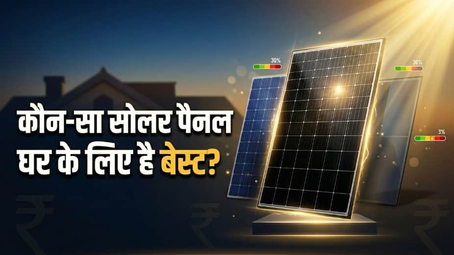 Not All Solar Panels Are the Same: Which Type Saves More on Your Electricity Bills?