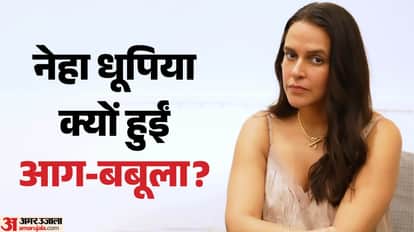 नेहा धूपिया ने पैपराजी के सामने जताई नाराजगी