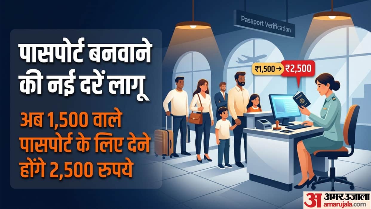 Passport New Fees: Passports Become Expensive From Today; Check New Rates For 36 and 60 Pages
