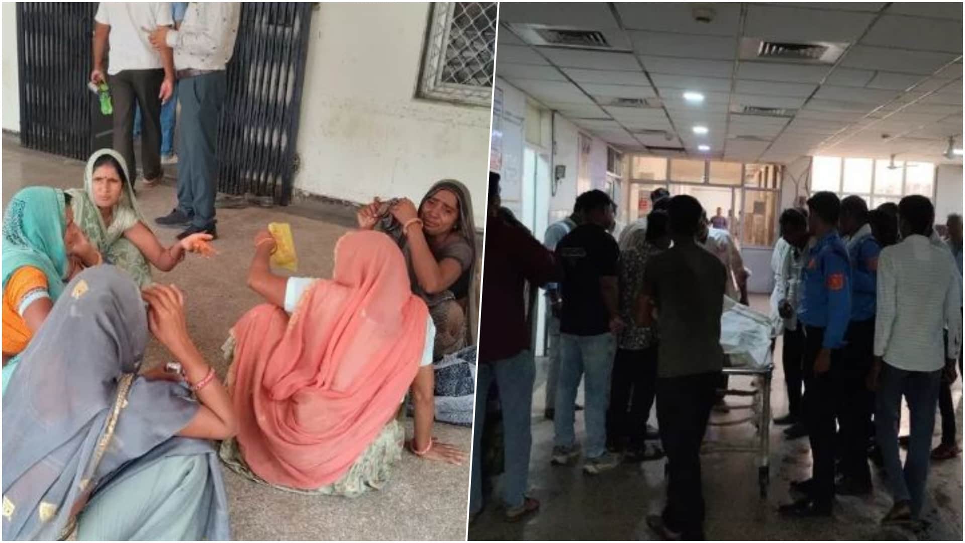 खूनी संघर्ष के बाद अस्पताल में भर्ती घायल