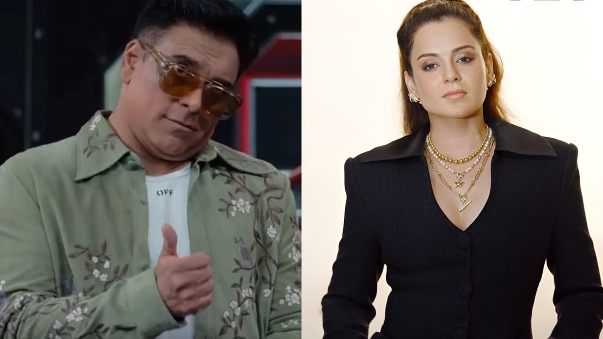 Kangana Ranaut Schools Ram Kapoor Dont Defend Yourself If You Want To Improve