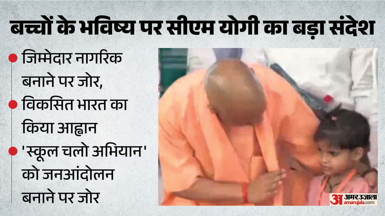 CM Yogi Visit:  CM Yogi in Saharanpur today, Launches Second Phase of School Chalo Abhiyan 2026