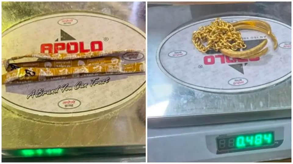 Gold worth over ₹1 crore seized from three passengers at Amritsar airport.