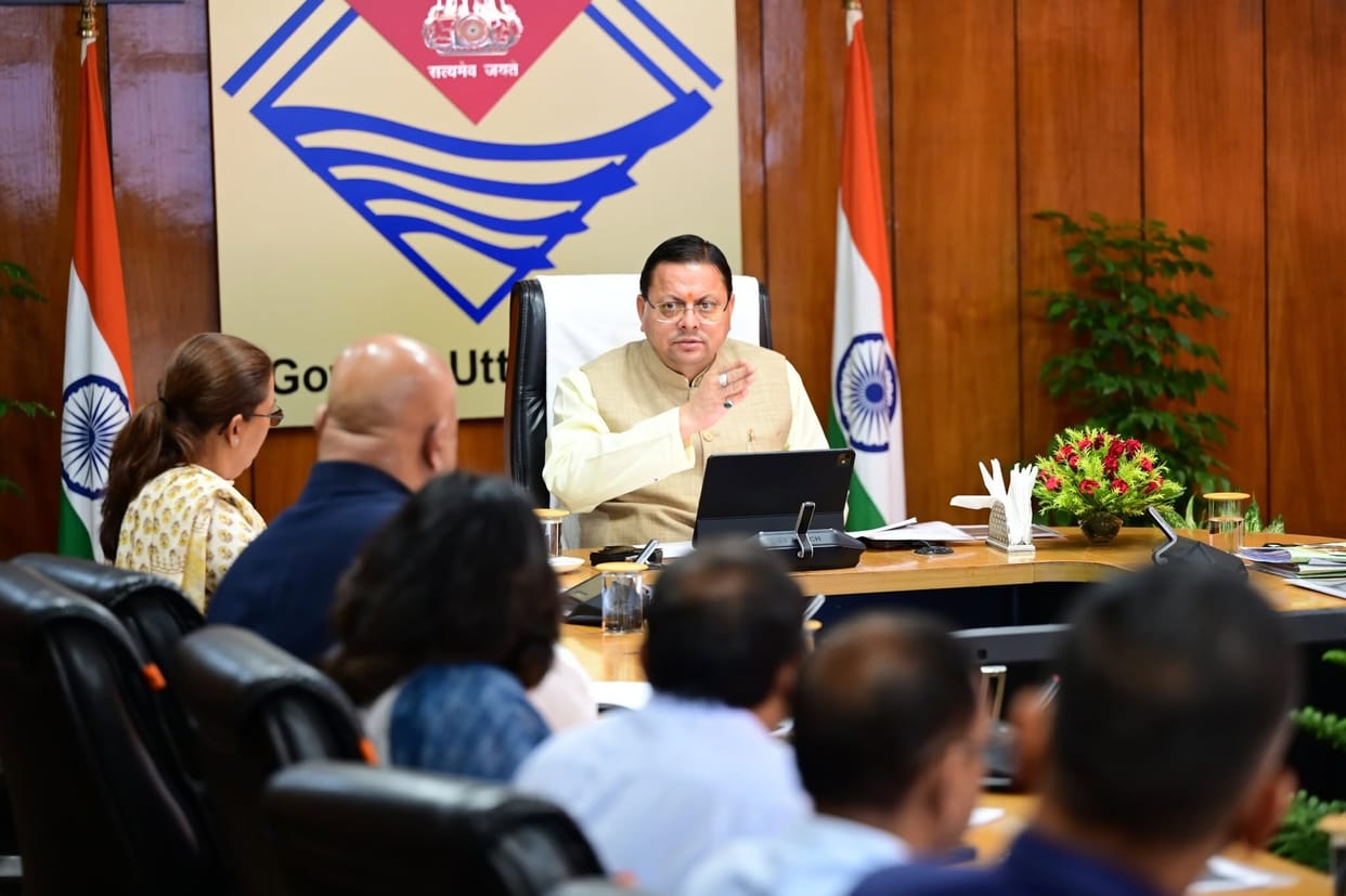 CM Dhami holds meeting And Told New sports policy to be formulated in state Soon