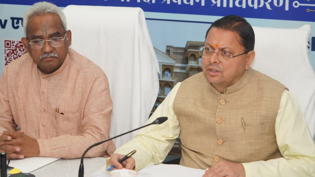 CM Dhami held meeting regarding mock drill, issued instructions to officials for effective disaster management