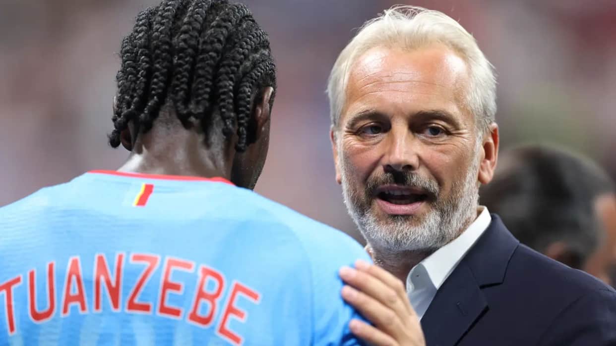 DR Congo Coach Sebastien Desabre Receives News of Father Demise During Post-Match Press Conference