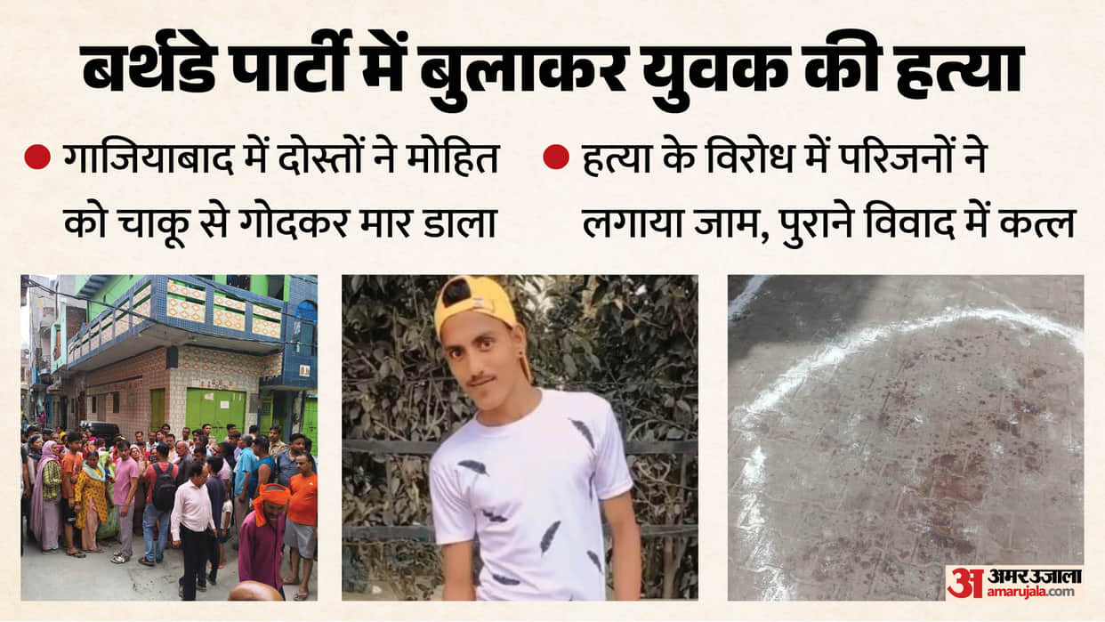 Young man Mohit Sharma killed in Ghaziabad after being lured under pretext of a birthday party
