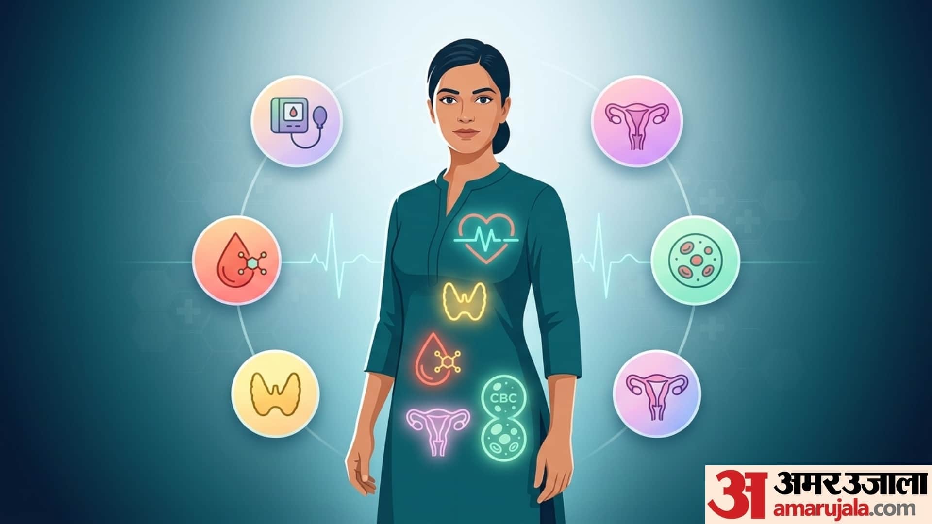 Women's Health Checklist after the age of 30 to 50 in hindi