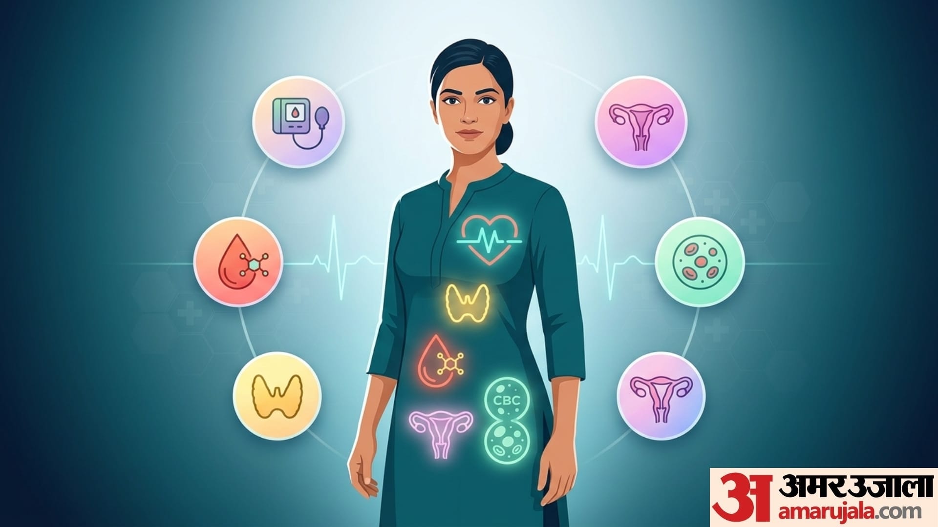Women's Health Checklist after the age of 30 to 50 in hindi