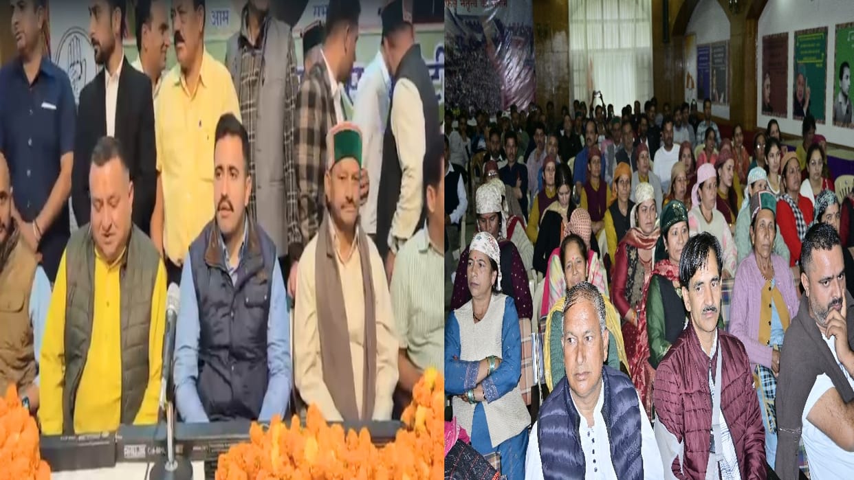 In Shimla, BJP leader Brijlal joined the Congress along with his supporters; Minister Vikramaditya Singh was a