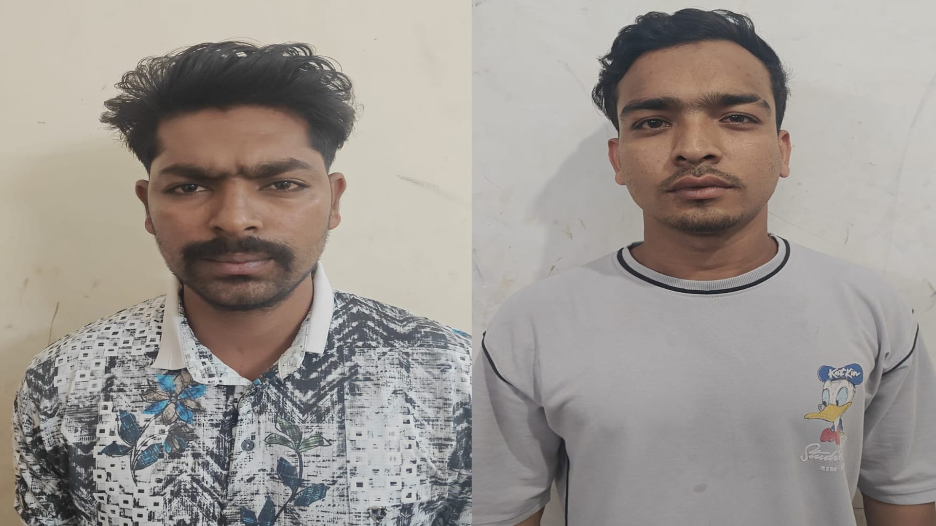 पुलिस के गिरफ्त में आरोपी